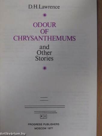 Odour of Chrysanthemums and Other Stories