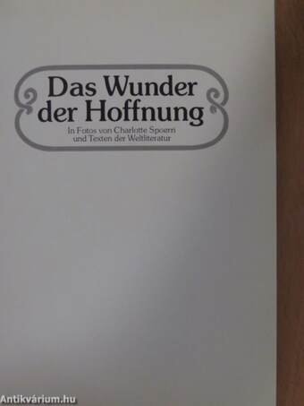 Das Wunder der Hoffnung