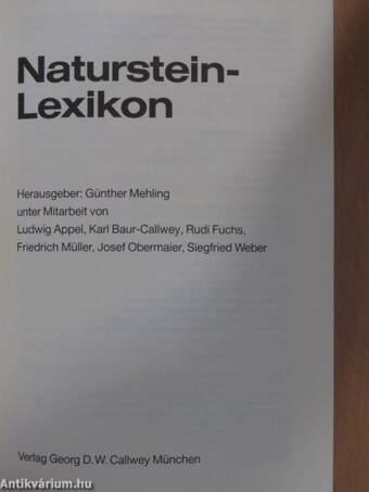 Naturstein-Lexikon