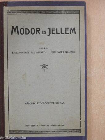 Modor és jellem