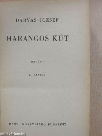 Harangos kút