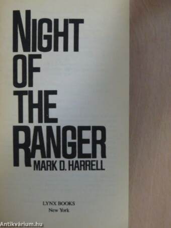 Night of the Ranger