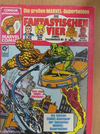 Die Fantastischen Vier Comic-Taschenbuch 9.