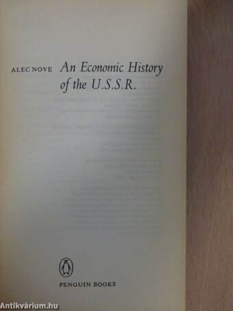 An Economic History of the U.S.S.R.