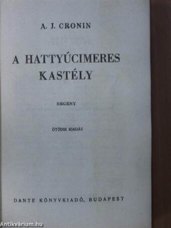 A hattyúcimeres kastély