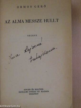 Az alma messze hullt