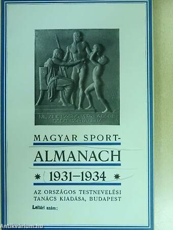 Magyar Sport-Almanach 1931-1934.