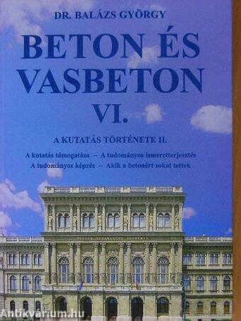 Beton és vasbeton VI.