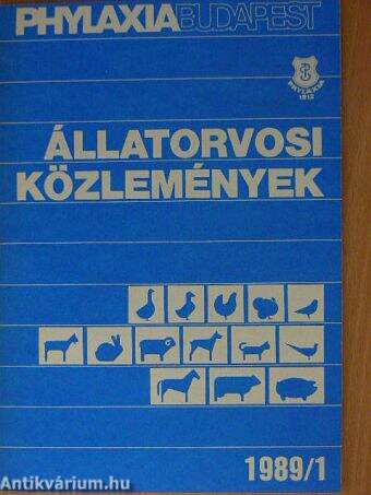 Állatorvosi közlemények 1989/1.