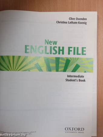 New English File - Intermediate - Student's Book