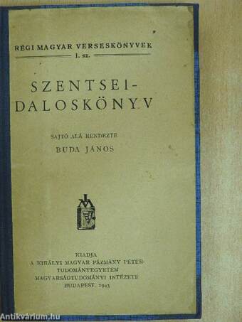 Szentsei-daloskönyv 