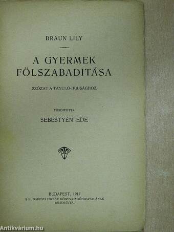 A gyermek fölszabaditása