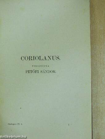 Coriolanus