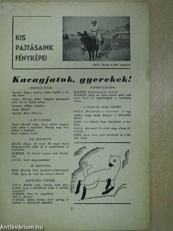 A Magyar Uriasszonyok Gyermekeinek Ujságja 1937. március 20.