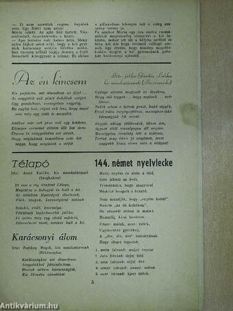 A Magyar Uriasszonyok Gyermekeinek Ujságja 1937. február 1.