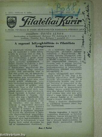 Filatéliai Kurir 1946. szept. 20.-okt. 5.