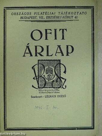 OFIT árlap