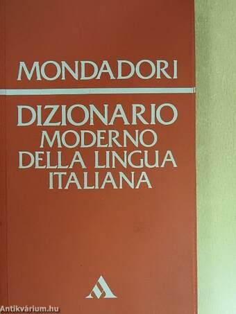 Mondadori dizionario moderno della lingua italiana