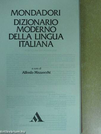 Mondadori dizionario moderno della lingua italiana