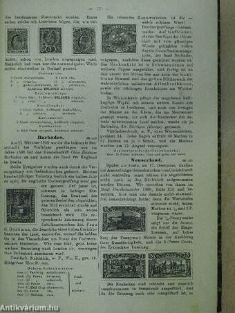 Illustriertes Briefmarken-Journal 1907. januar-dezember