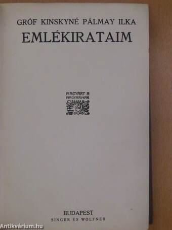 Emlékirataim