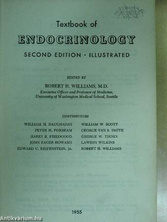 Textbook of Endocrinology