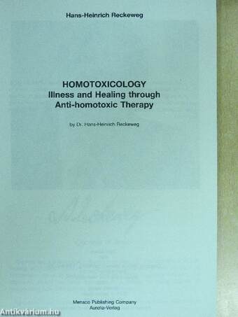 Homotoxicology