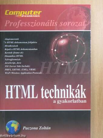 HTML technikák a gyakorlatban