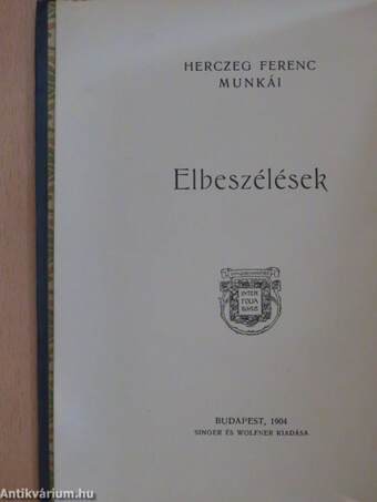 Elbeszélések