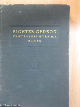 Richter Gedeon Vegyészeti Gyár R. T.