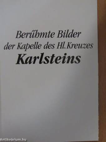 Berühmte Bilder der Kapelle des Hl. Kreuzes Karlsteins