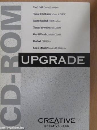 User's Guide Creative CD-ROM Drive - Upgrade