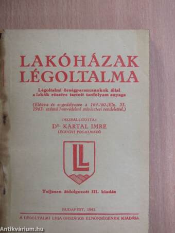 Lakóházak légoltalma