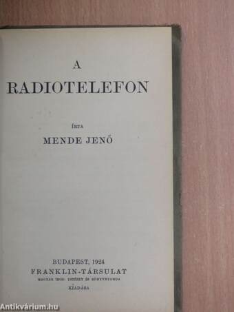 A radiotelefon