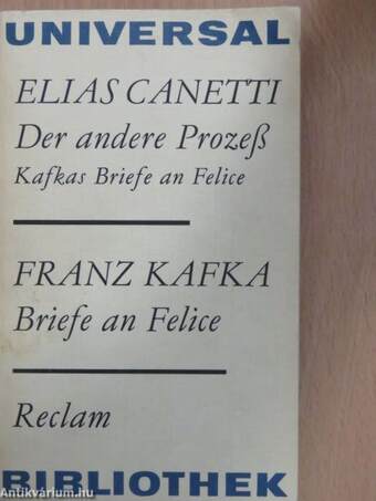 Der andere Prozess/Briefe an Felice