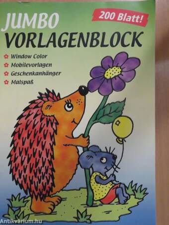 Jumbo Vorlagenblock