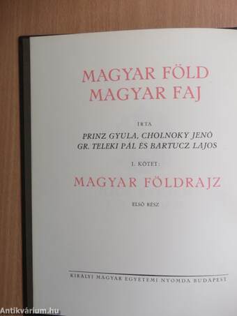 Magyar föld, magyar faj I-IV.