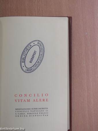 Concilio Vitam Alere