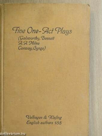 Five one-act plays