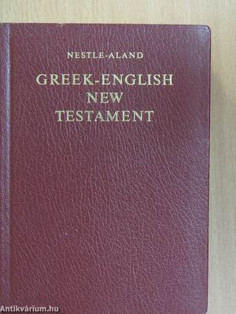 Greek-English New Testament