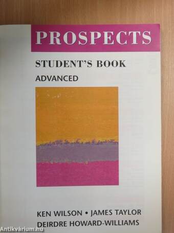 Prospects - Advanced - Student's Book