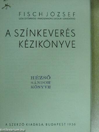 A színkeverés kézikönyve