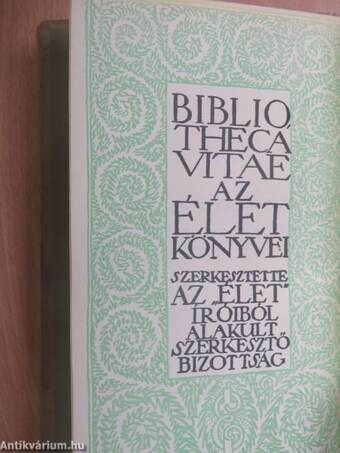 "10 kötet a Bibliotheca Vitae - Az "Élet" Könyvei sorozatból (nem teljes sorozat)"