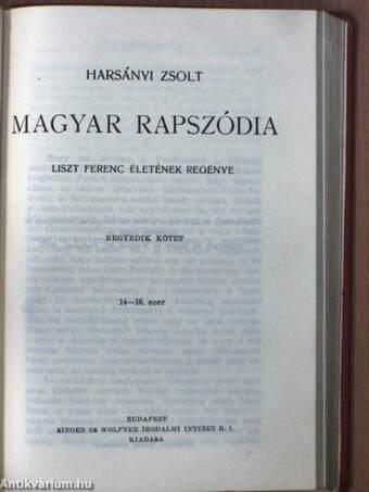 Magyar rapszódia I-IV.