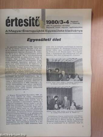 Értesítő 1980/3-4.