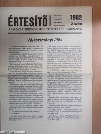 Értesítő 1982/2.