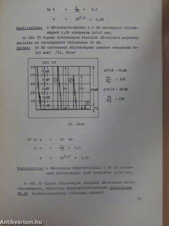 Ultrahangos vizsgálóegység hitelesítésére/3-3-04-8.1