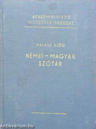 Német-magyar szótár