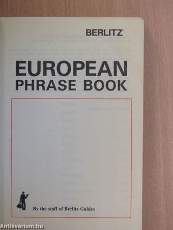 European phrase book