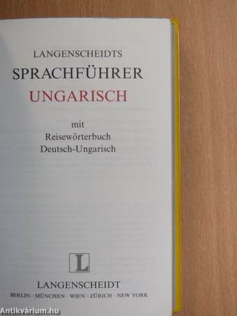 Langenscheidts Sprachführer Ungarisch